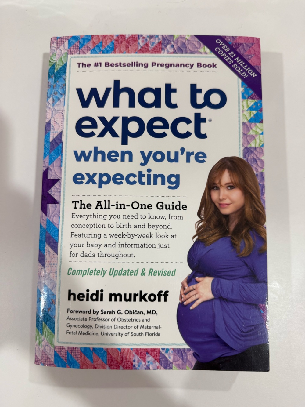 What to Expect When You're Expecting by Heidi Murkoff - Purple Cover
